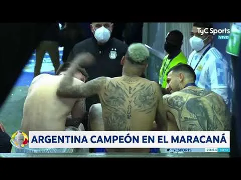 Messi, Neymar y Paredes y una charla post final