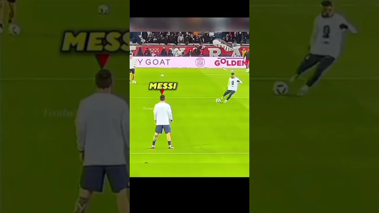 ​Lionel Messi et Neymar Jr incroyables compétences en ballon long | Entraînement PSG⚽🆒😹