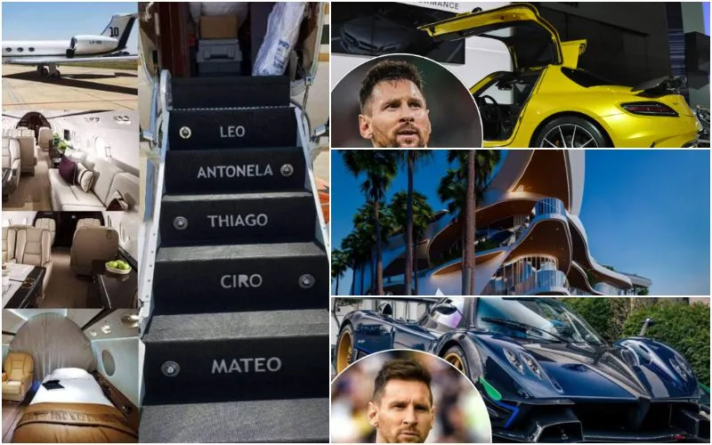 7 choses les plus chères appartenant à Lionel Messi