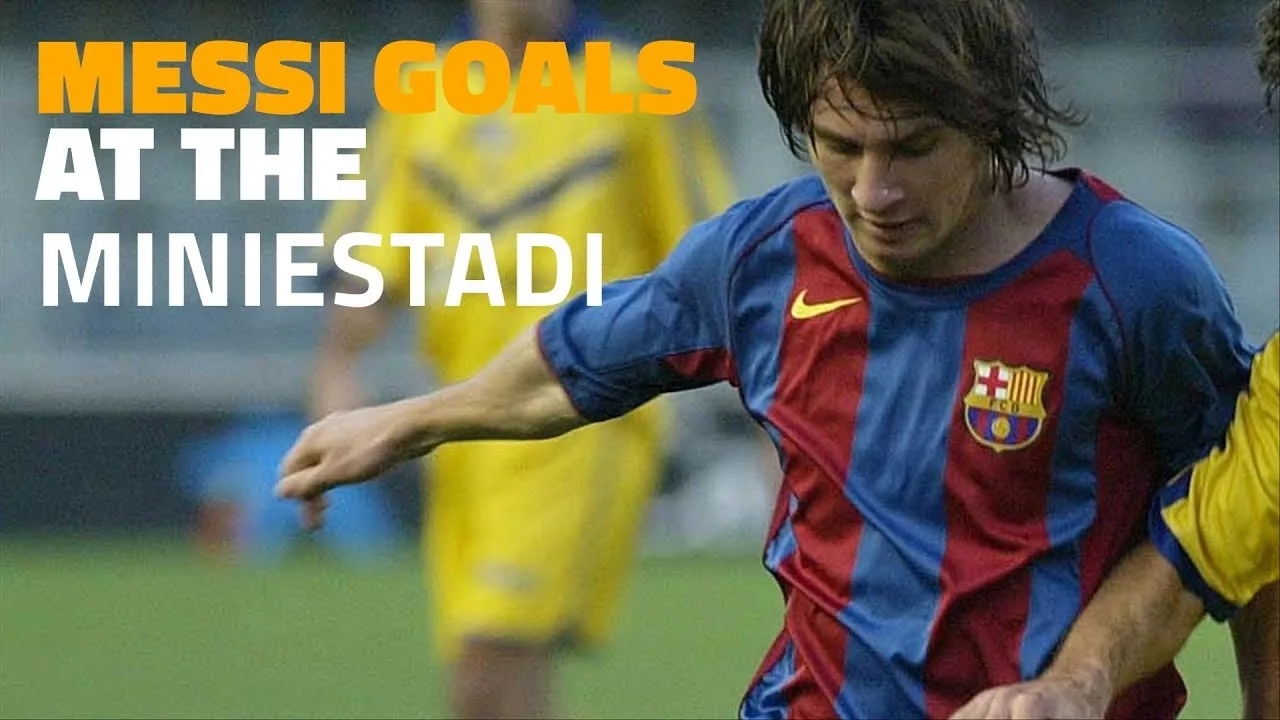 LEO MESSI | Goals at the Miniestadi