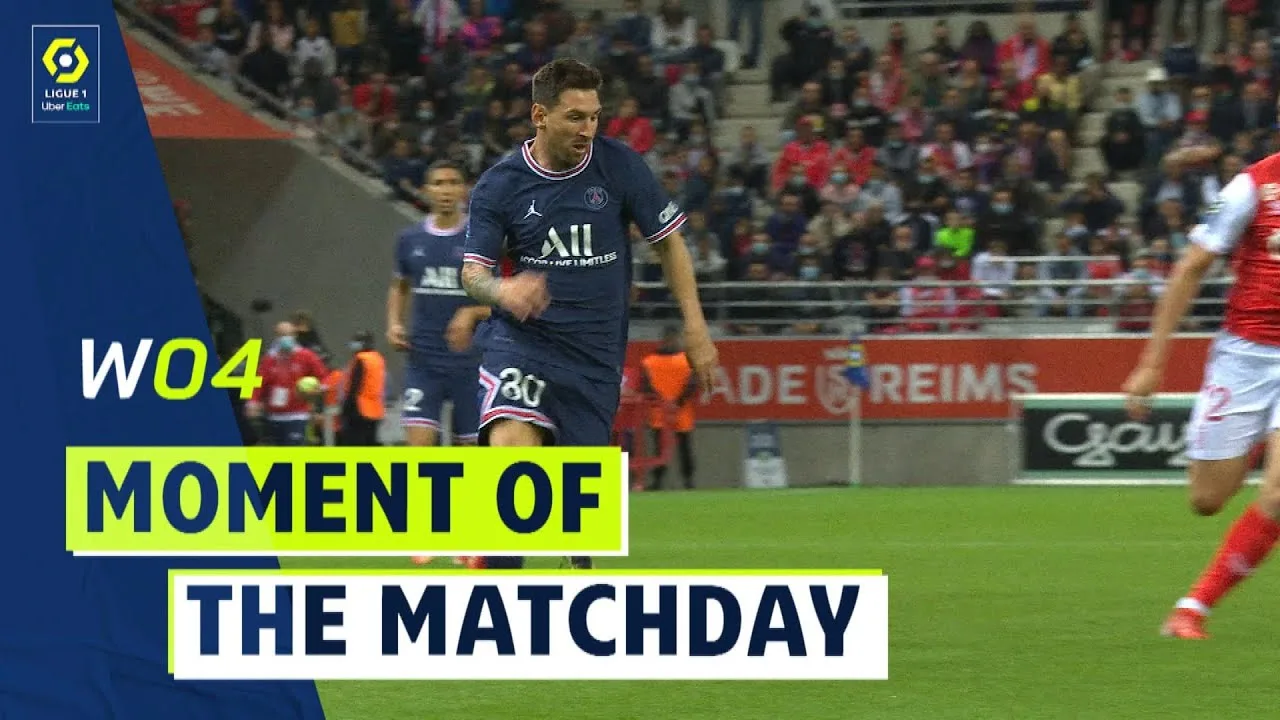 Lionel Messi makes his debut in the Ligue 1 Uber Eats as PSG