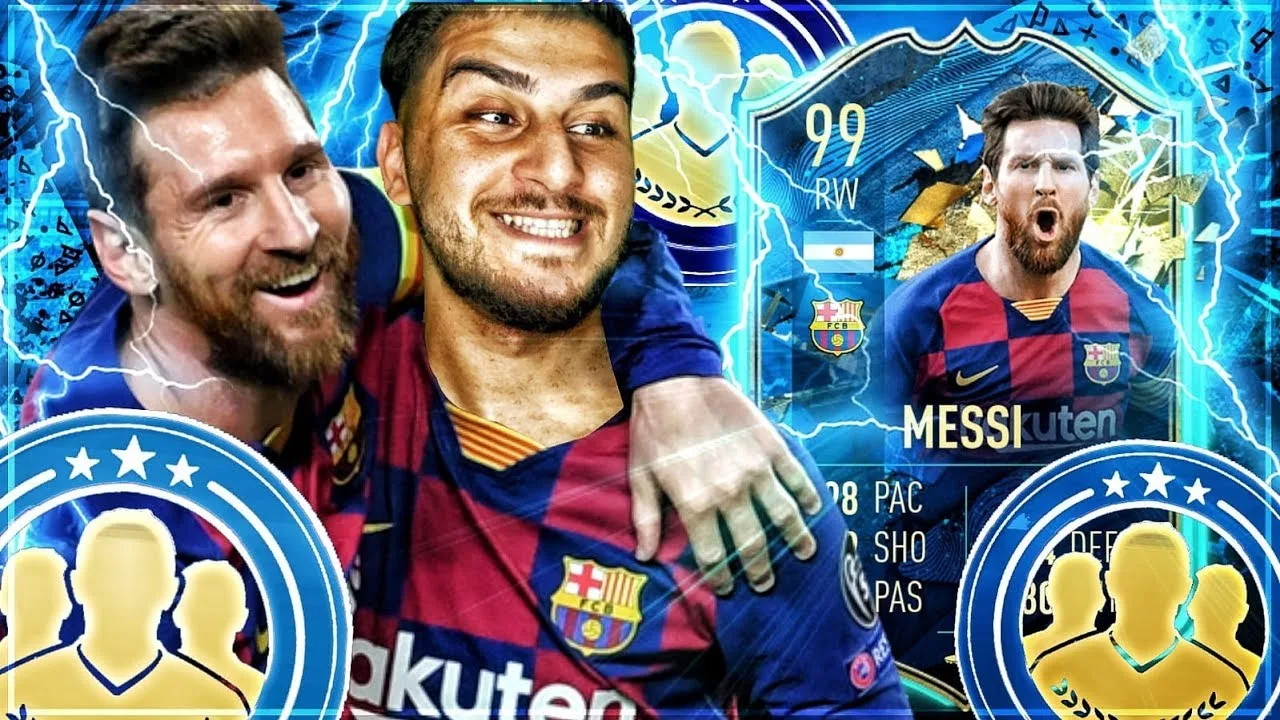 FIFA 20 | TOTS LIONEL MESSI 99 SQUAD BUILDER BATTLE!!! (