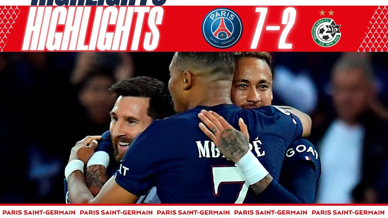 HIGHLIGHTS | PSG 7-2 MACCABI HAIFA I LEO MESSI – KYLIAN