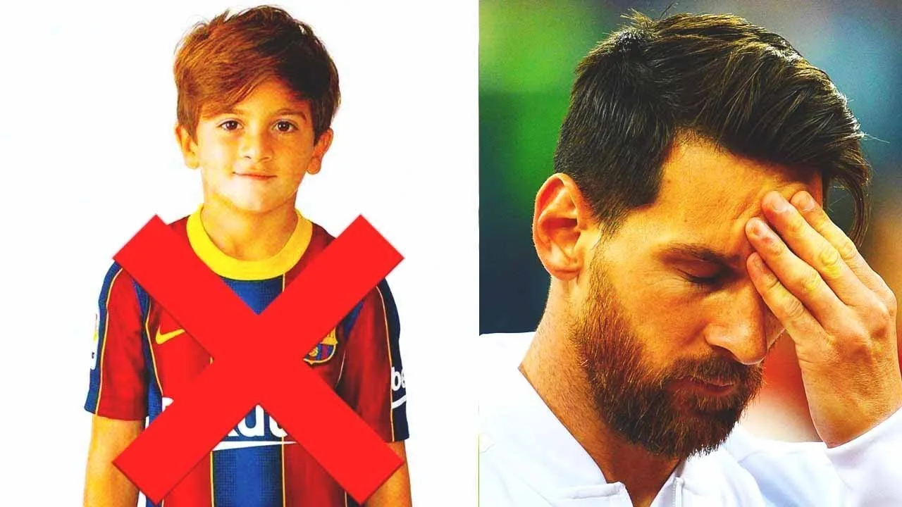 ¡EL HIJO DE MESSI NO SERÁ FUTBOLISTA y esta es la razón!