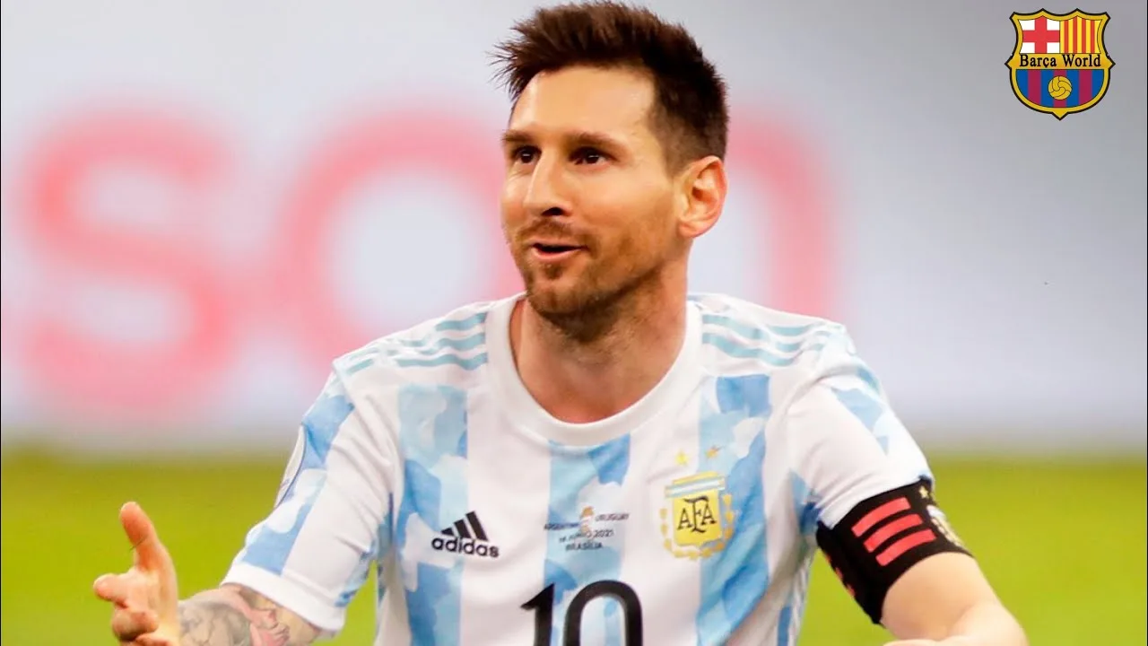 Lionel Messi Assist vs Uruguay | Argentina First Win In Copa