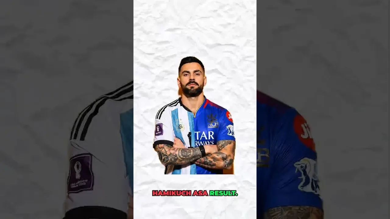 virat kohli vs leo messi #shorts #timelapse