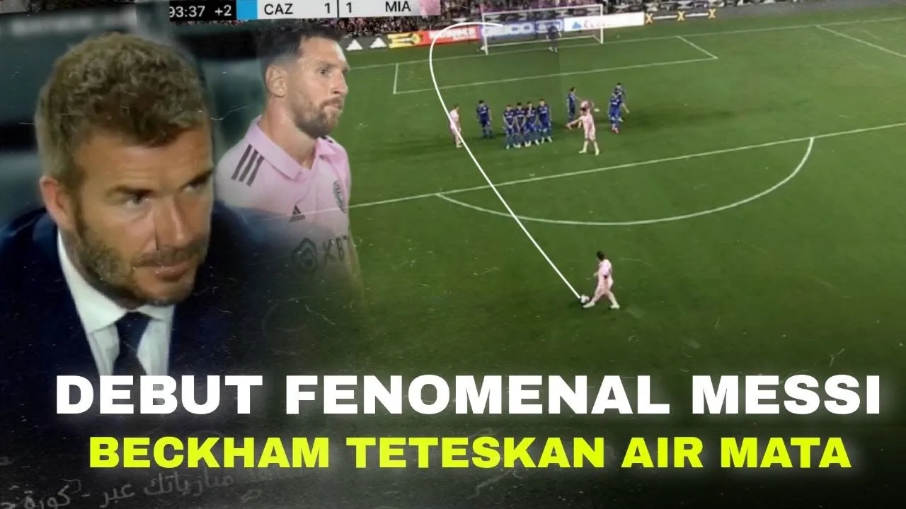 “David Beckham Cuma Bisa Geleng Geleng !!! Lihatlah Debut