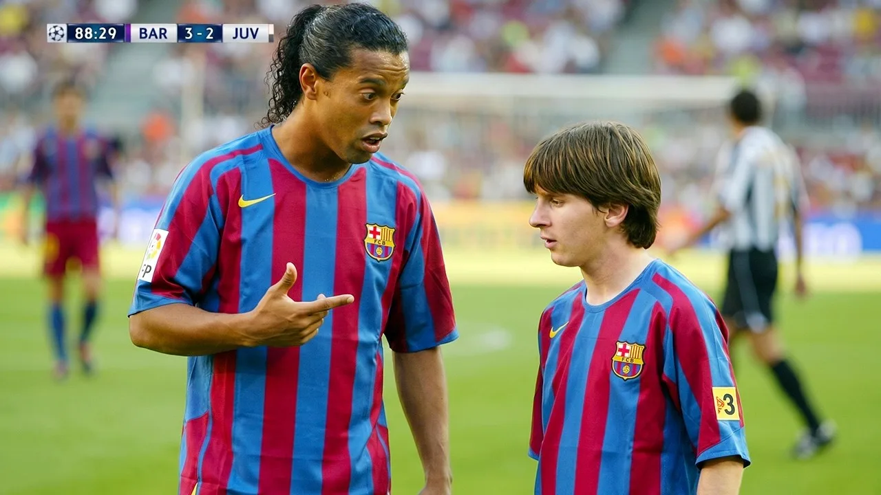 Ronaldinho n’oubliera jamais la performance de Lionel Messi, 17 ans, dans ce match