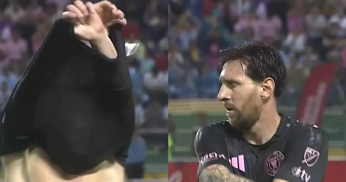 Julián Martínez reste avec une chemise avec Lionel Messi