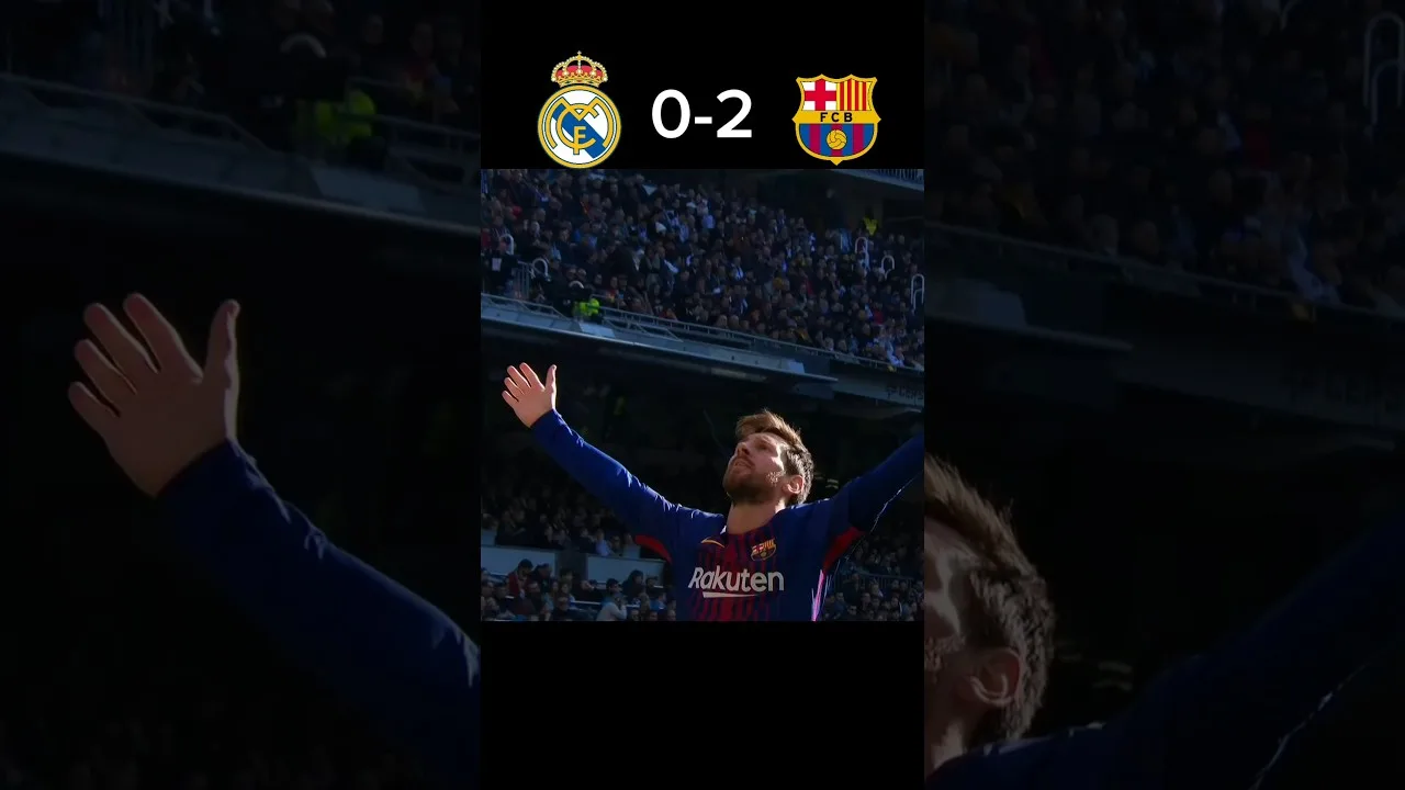 Leo Messi Vs C. Ronaldo🥶 #messi #cr7 #barcelona #realmadrid #uefa #laliga #losblancos #elclasico