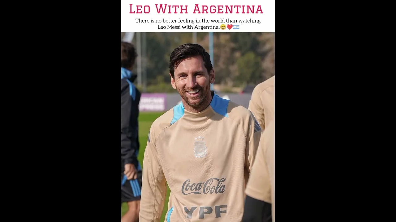 Leo With Argentina🐐☠️#football#messi#leomessi#argentina#barcelona#intermiami#mls#cr7#ucl#shorts#edit