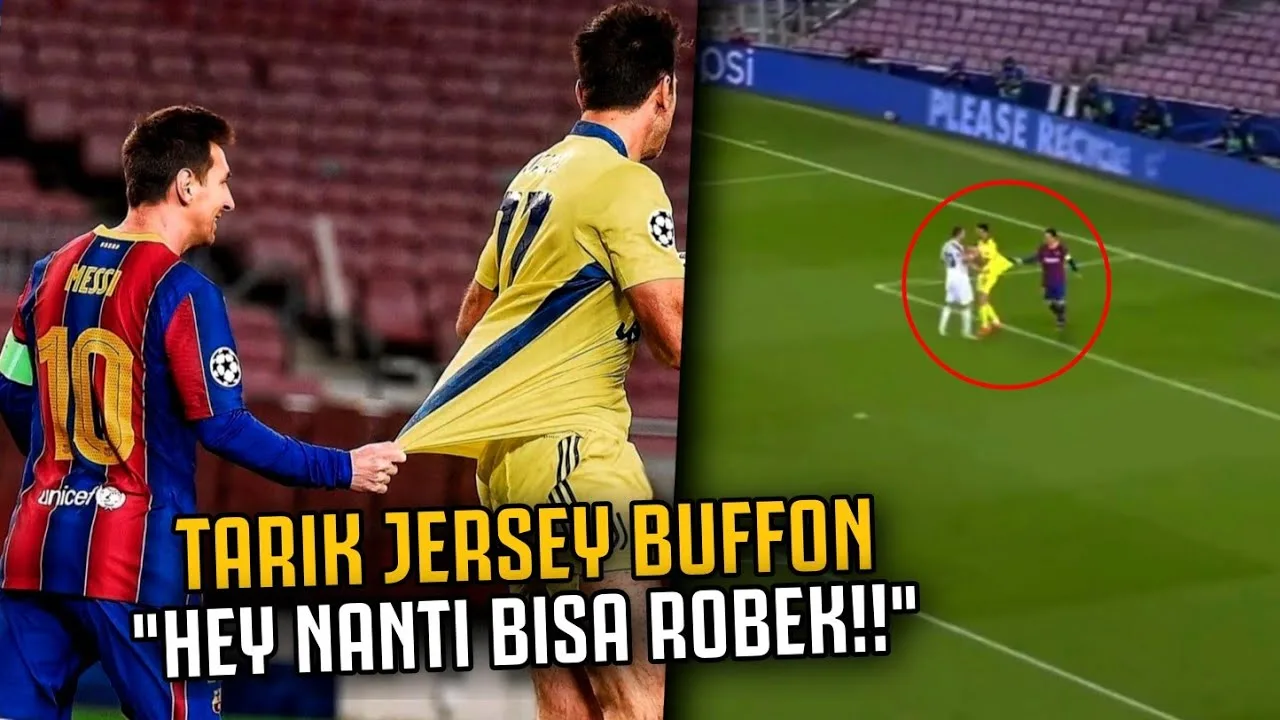 MESSI MINTA JERSEYCara Kocak Lionel Messi Demi Mendapatkan