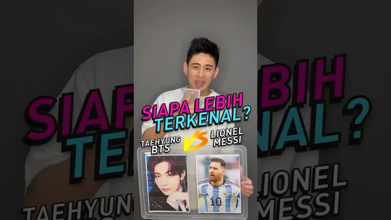 LIONEL MESSI vs TAEHYUNG BTS! 🏆💥
