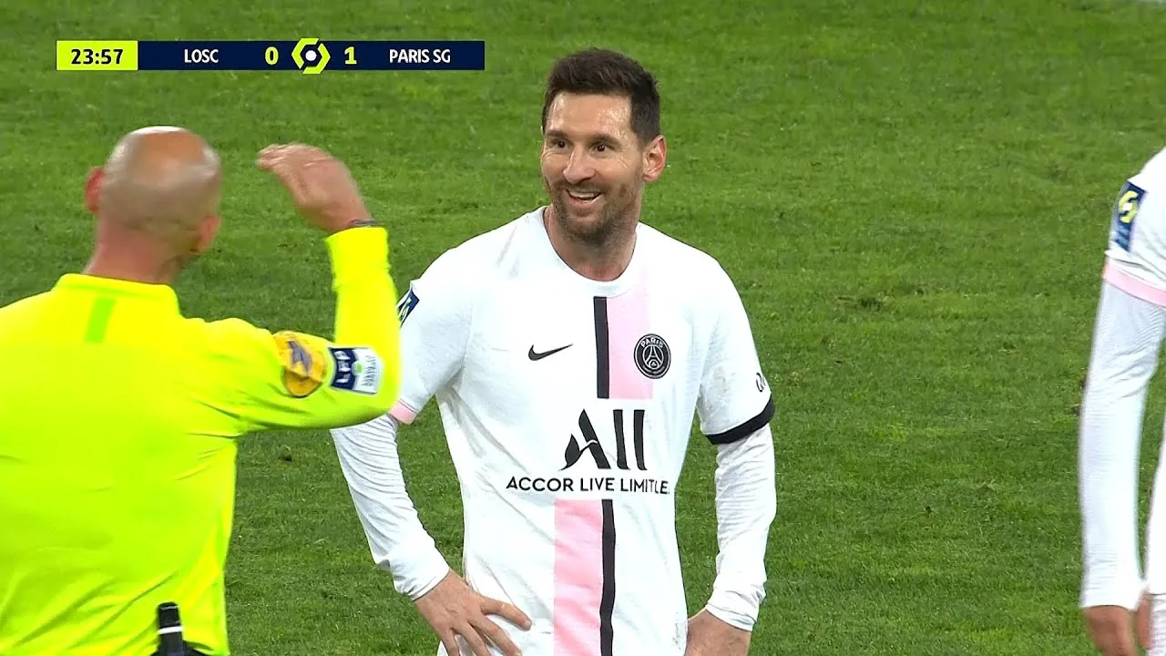 Lionel Messi vs Lille (Away) 2021/22 – English Commentary –