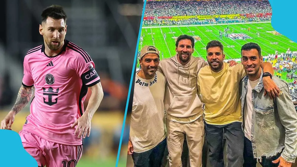 Lionel Messi apprécie l’expérience du Super Bowl avec Barcelone Legends