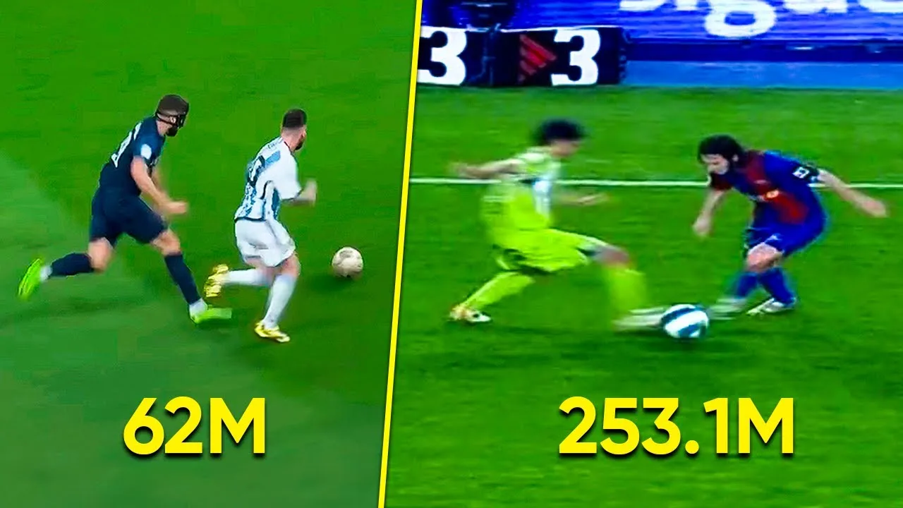 Les buts et les actions les plus regardés de Lionel Messi au cours de sa carrière