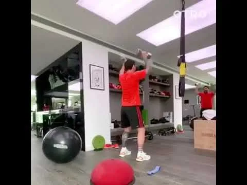 Lionel messi work at home