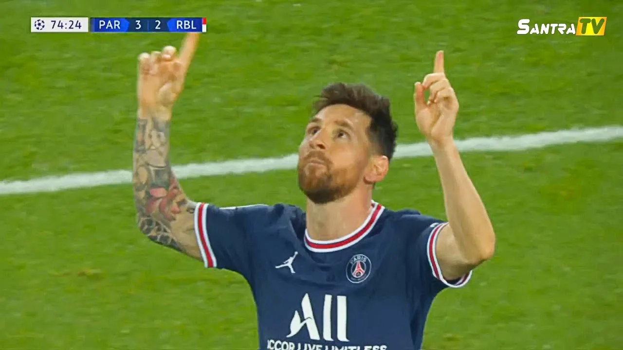 Lionel Messi vs RB Leipzig Match Performance 19/10/2021 HD