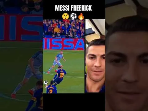 Leo messi best Freekick ⚽🔥🔥🥶 #leomessi #football #ronaldo #messi #messiskills #viralvideo #sports