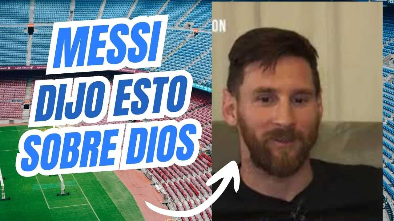Lionel Messi a osé dire ceci de Dieu – impressionnant