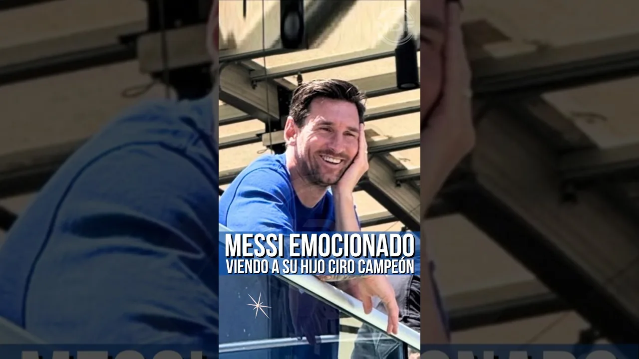 Leo Messi était ravi de voir Ciro Champion 😍