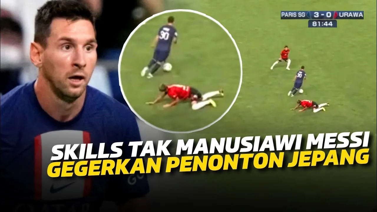 CELANANYA NYARIS ROBEKLihat Sihir Lionel Messi Saat Pamer