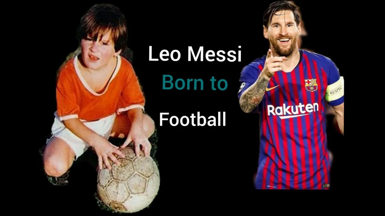 LEO MESSI BORN WITH FOOTBALL / MAGICAL MESSI GREATEST OF ALL