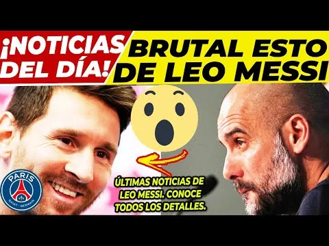 ¡𝘼𝙩𝙚𝙣𝙘𝙞𝙤́𝙣! GUARDIOLA 𝙎𝙤𝙧𝙥𝙧𝙚𝙣𝙙𝙚 Con LEO MESSI  𝙀𝙡𝙞𝙜𝙚𝙣