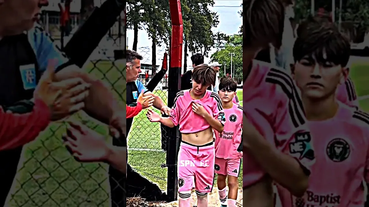 Thiago Messi Réaction Après La Défaite En Finale De La Newell’s Cup