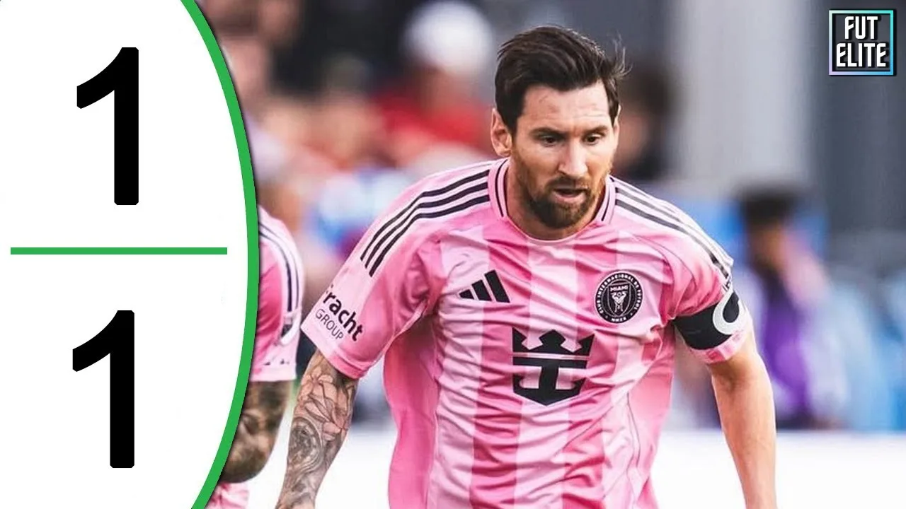 Lionel Messi – Toronto vs Inter Miami 1-1 Faits saillants et objectifs étendus 2025
