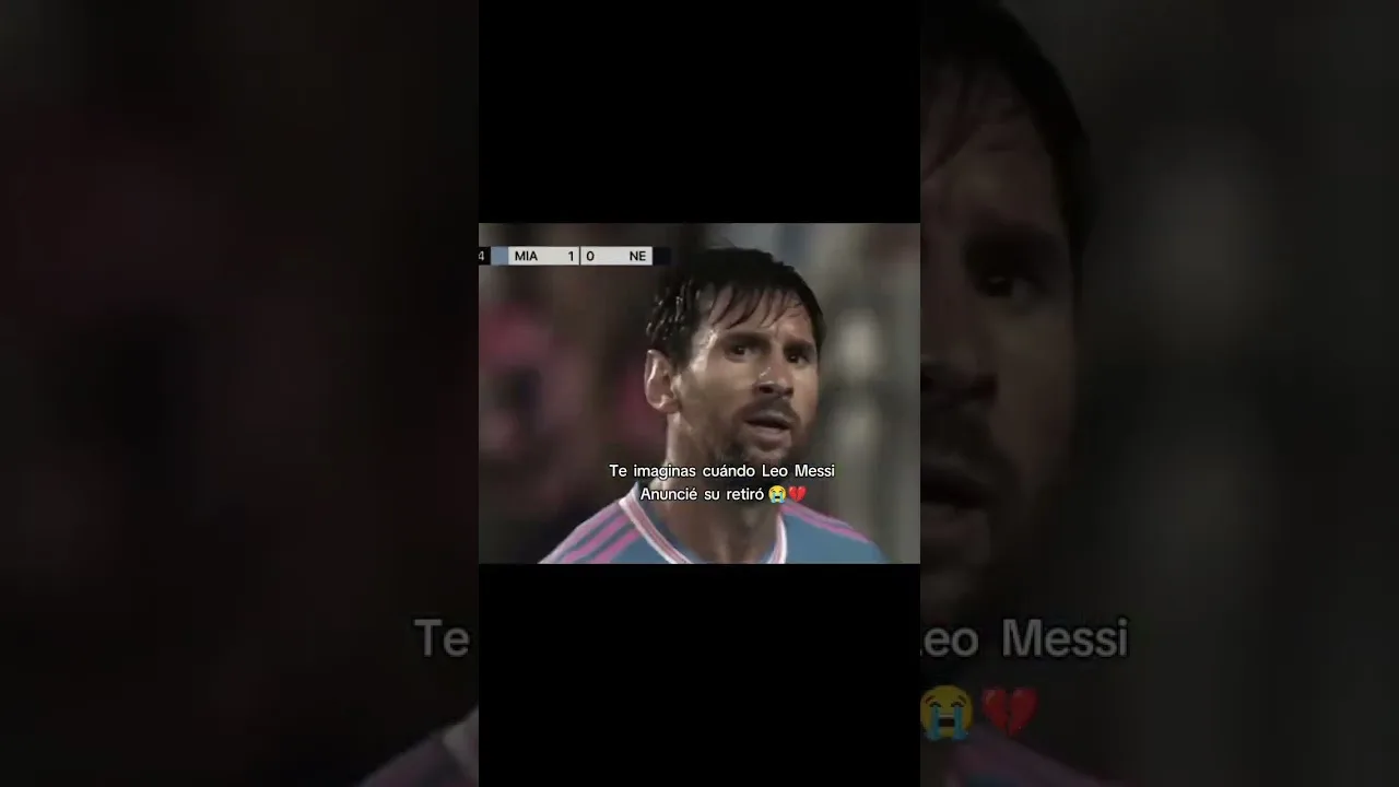 Nadie está preparado para el retiro de Leo Messi 🥺