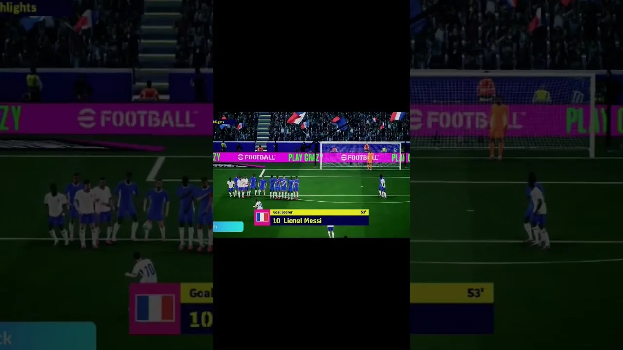 Leo Messi🐐💙 #freekick #efootball2026 #leomessi #football #messi #goat