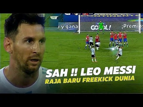 “Raja Freekick dan Gendong Tim” Lihatlah Bagaimana Leo Messi
