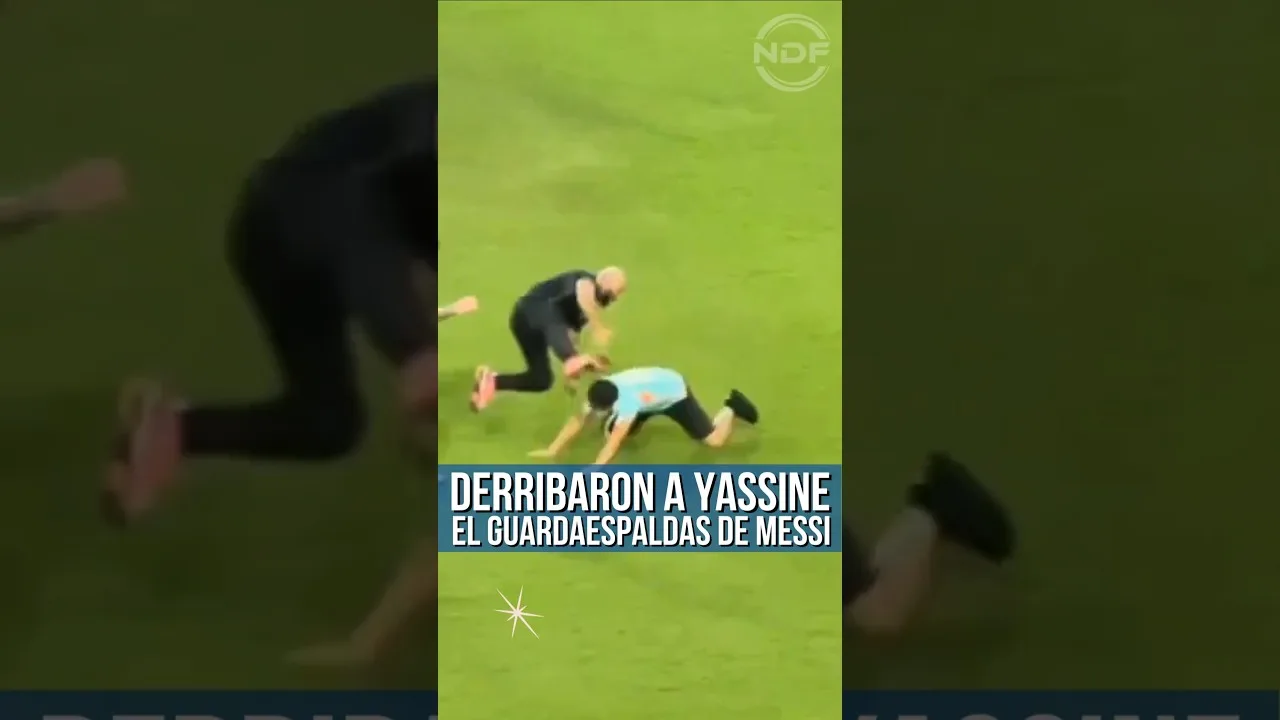 Le garde du corps de Leo Messi a été abattu par un fan sur le terrain 😱