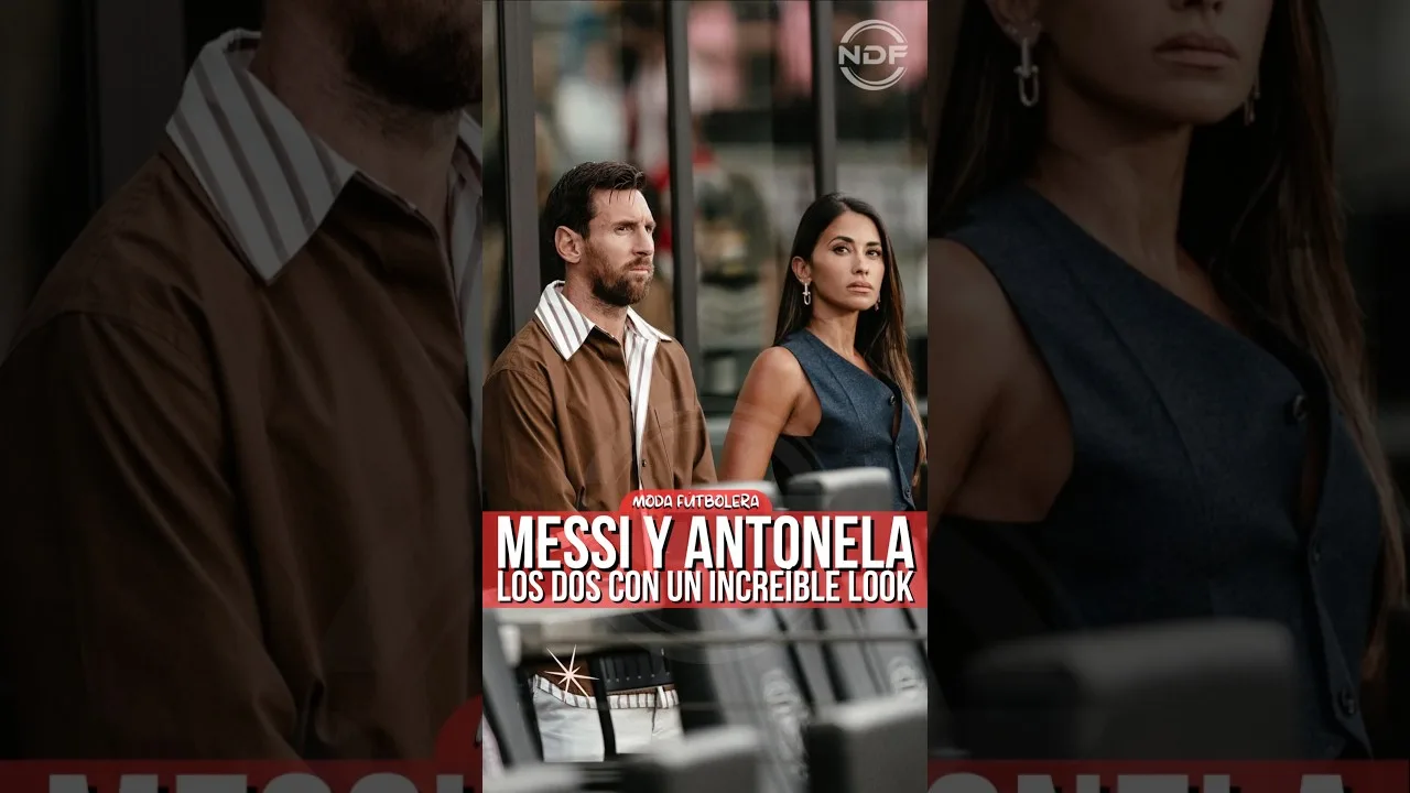 Leo Messi et Anto Roccuzzo ont volé tous les regards 😍