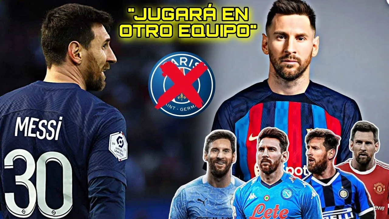 ¡CONFIRMADO!  LEO MESSI NO SEGUIRÁ EN EL PSG y EMPIEZAN las