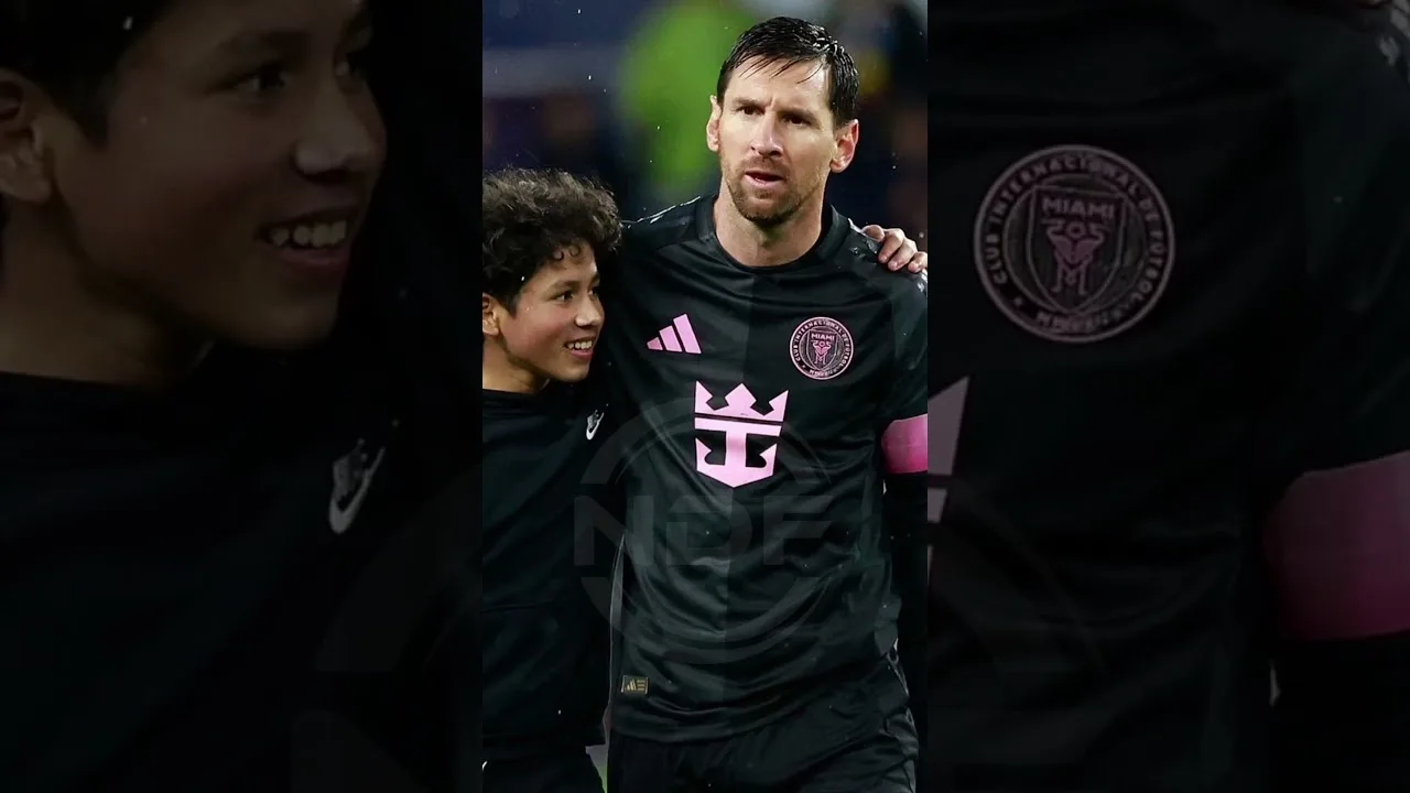 Le geste énorme qu’a fait Leo Messi 😍 #leomessi #messi #intermiami #futbol #mls #miami #nashville