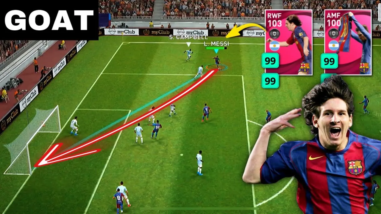 Beautiful Goals by two iconic Leo Messi 🪄🐐