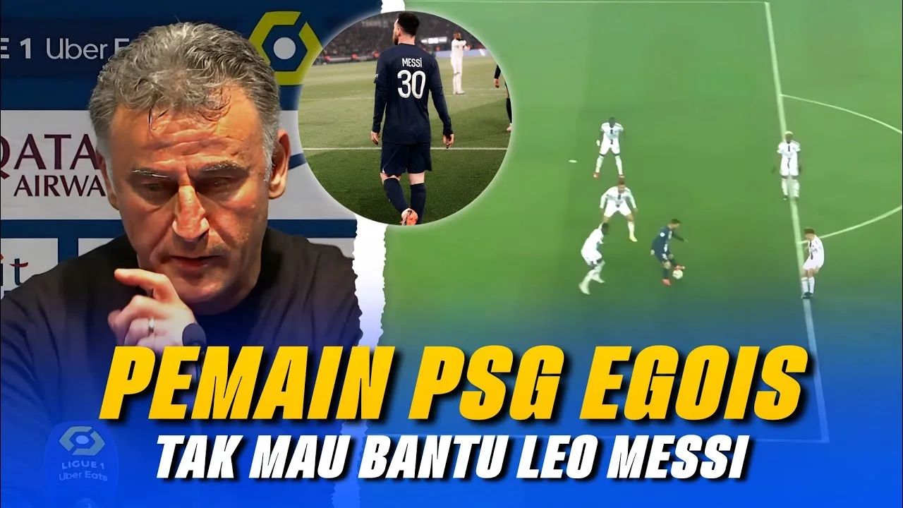 MINTA PEMAIN LAIN HORMATI MESSIReaksi Galtier Saat Leo