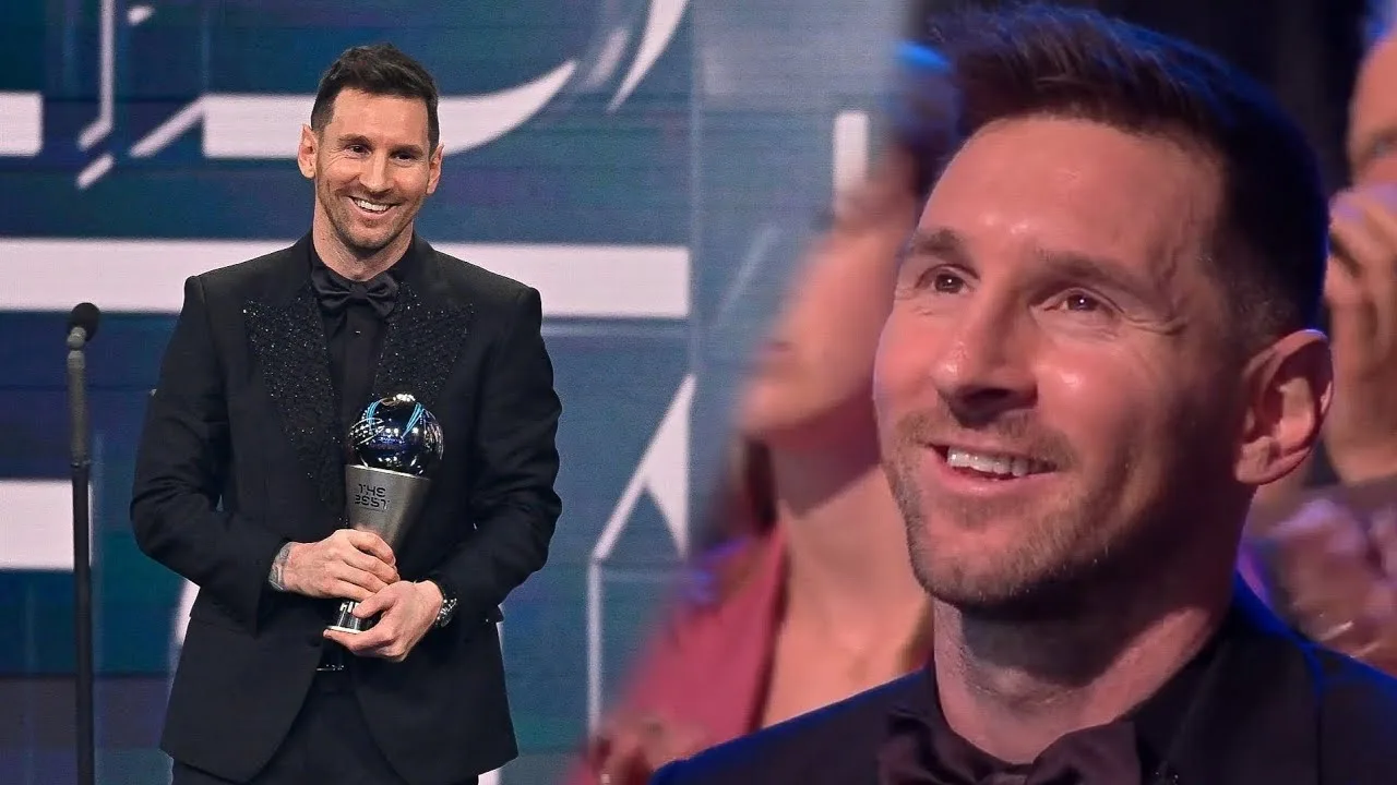 Lionel Messi the best fifa men’s player 2022 FHD 1080i