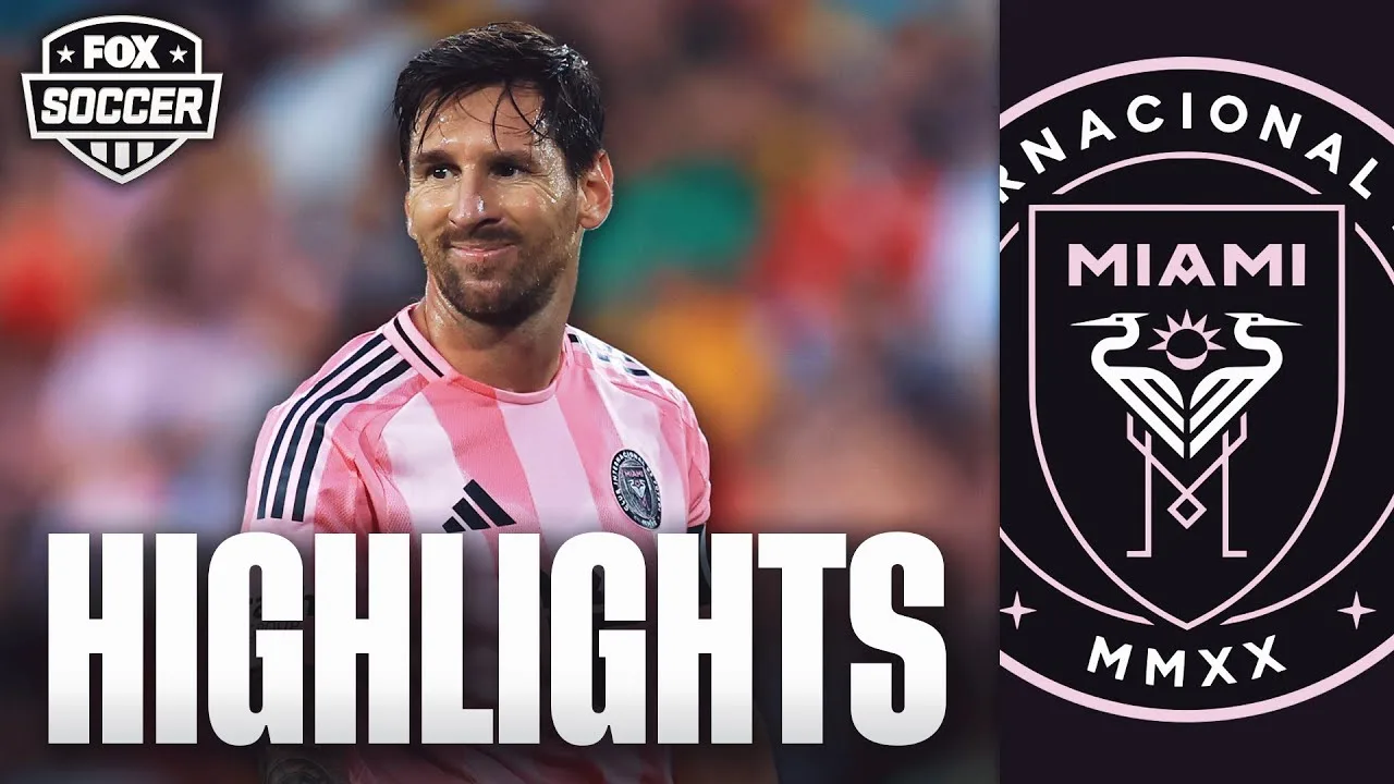 Lionel Messi marque 2 buts et aide à la victoire 5-1 d’Inter Miami | MLS FAITS MLS | Football