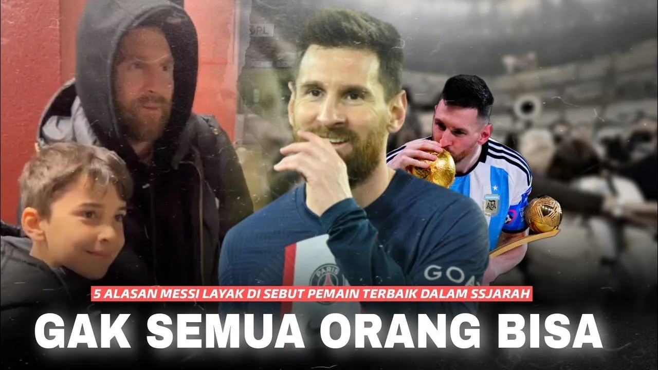 GOAT Selalu Rendah Hati !! Inilah Yang Membuat Leo Messi