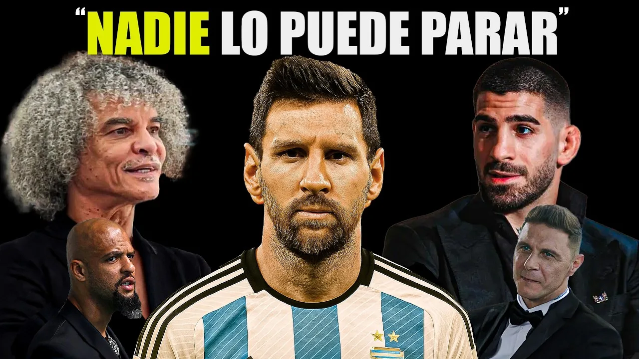 Les légendes du football se rendent à Messi – partie 5