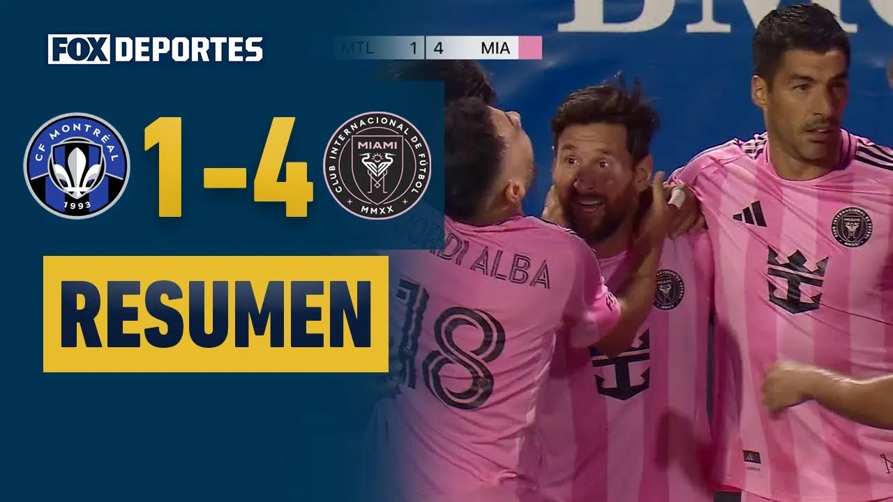 🤩😎 Messi double dans son retour | CF Montréal 1-4 Inter Miami | Faits saillants | MLS 2025