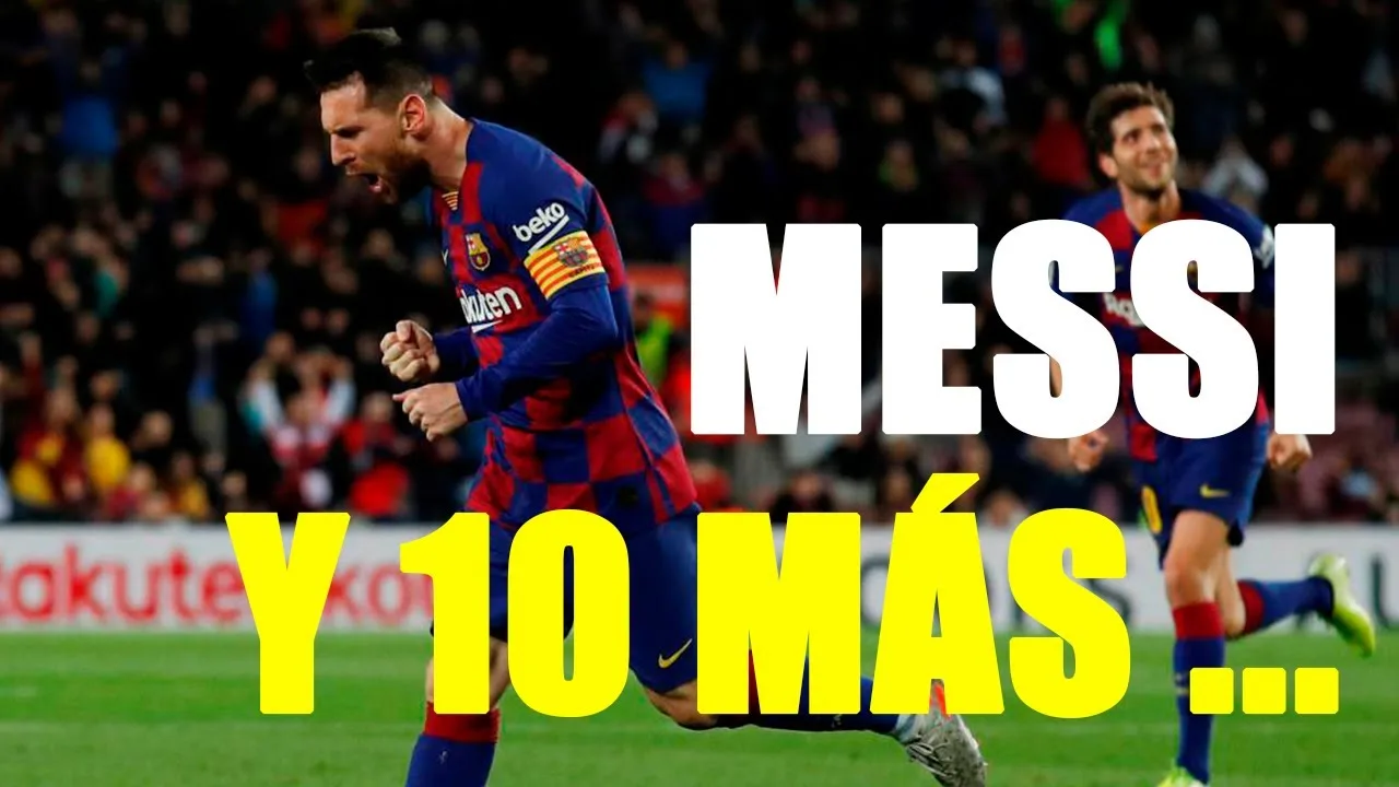 LEO MESSI se basta para vencer al CELTA en el CAMP NOU: el
