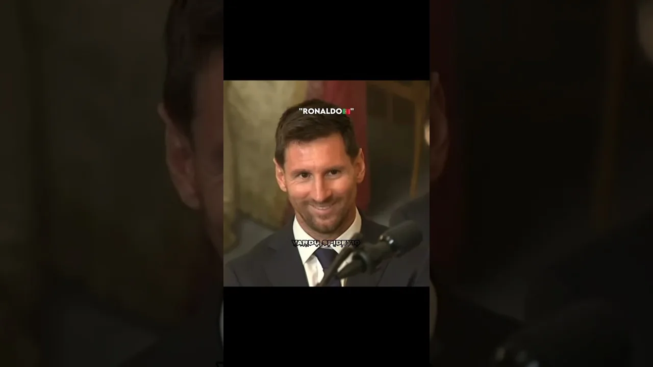 Messi’s Respect for Ronaldo #shorts #messi #leo #leomessi #goat #miami #barca #argentina #ronaldo