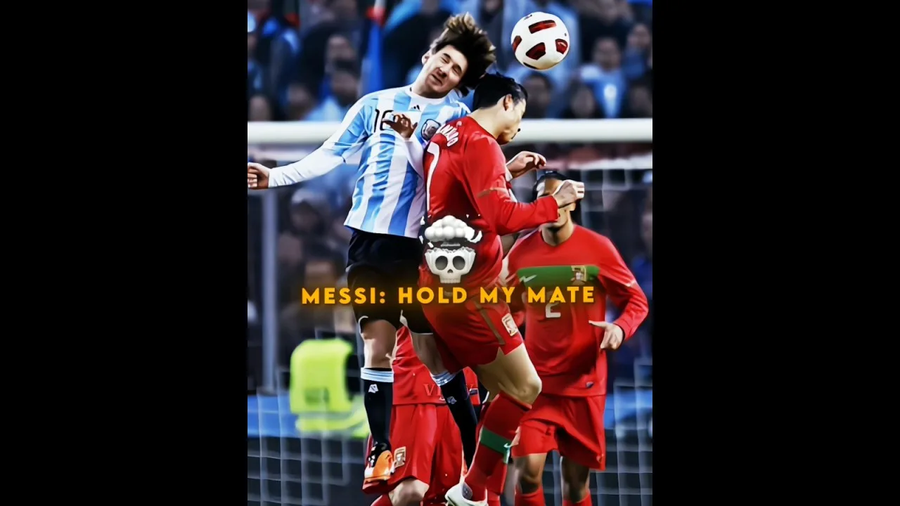 Messi a sauté plus haut que Ronaldo 💀⚡