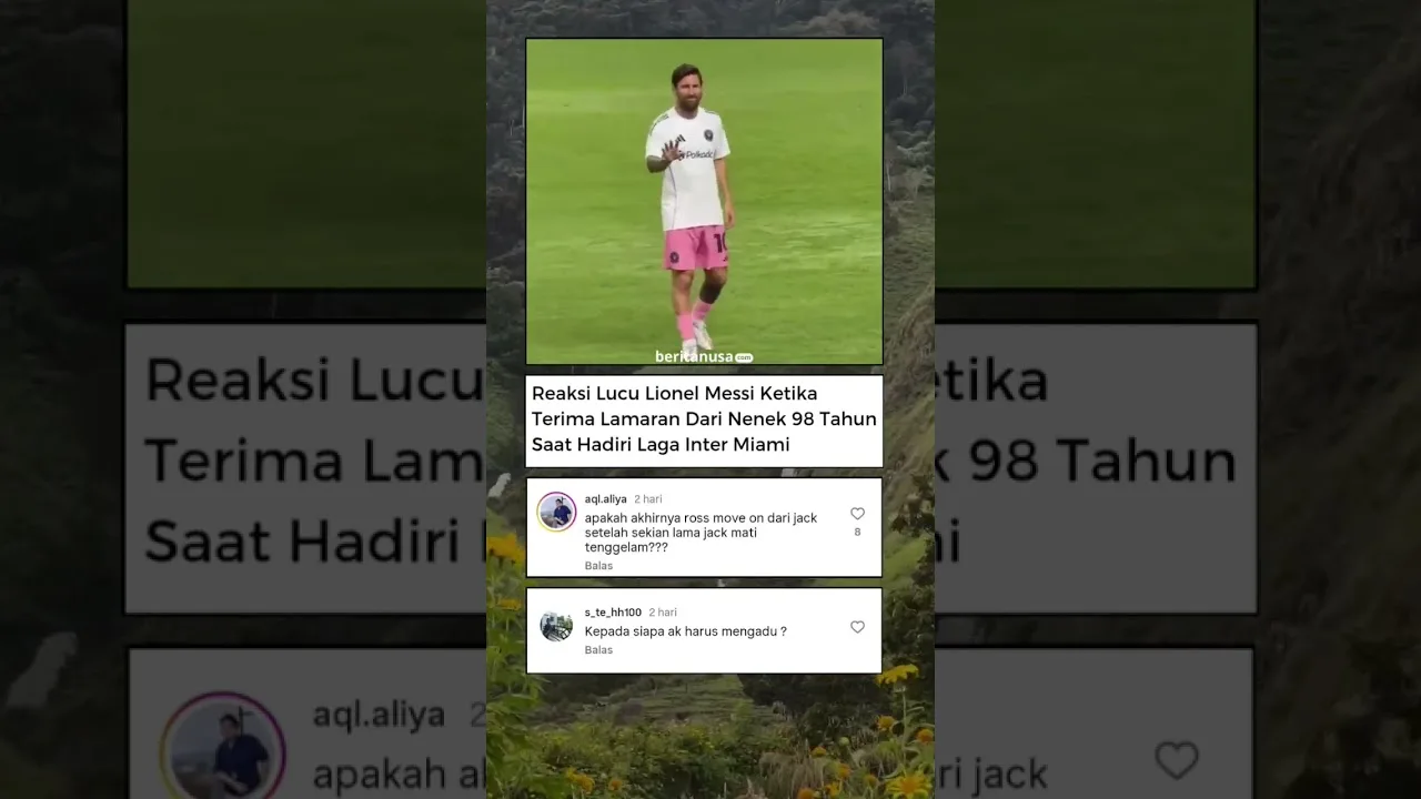 La réaction drôle de Lionel Messi lors de la réception d’une proposition de grand-mère de 98 ans lors de la participation au match inter Miami