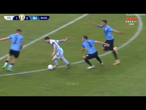 Lionel Messi vs Uruguay HD 720p (18/06/2021)| Copa América