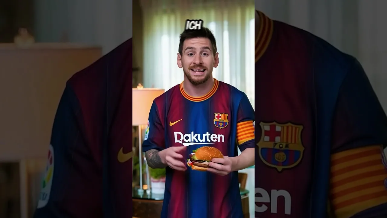 MESSI UND CRISTIANO TEILEN EIN ABENDESSEN MIT IHREN KINDERN UND MACHEN SICH ÜBER SIE LUSTIG! 🍔🌭